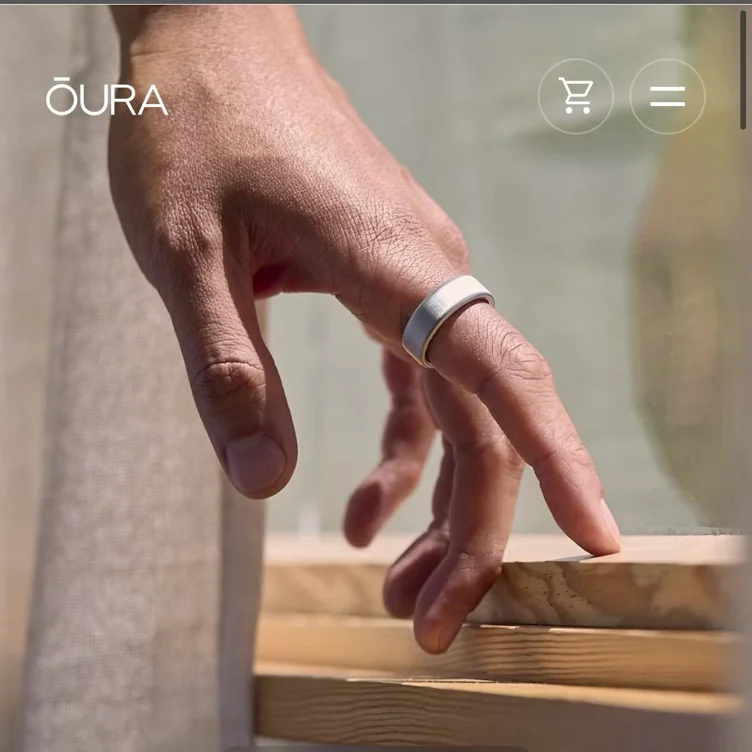 Shop Oura Ring 4: Gold