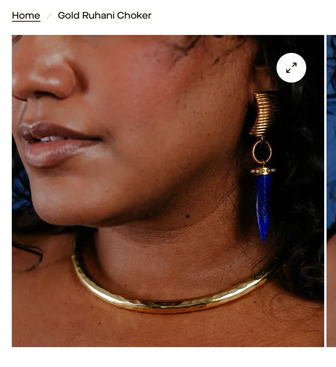 Collier jonc 