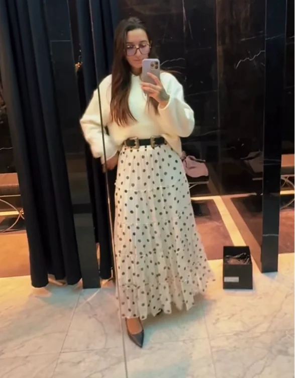 Robe à pois que je cherche depuis des années (vinted)