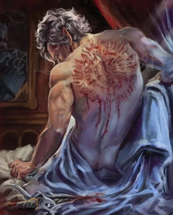 A Vampire Spawn - Art Print