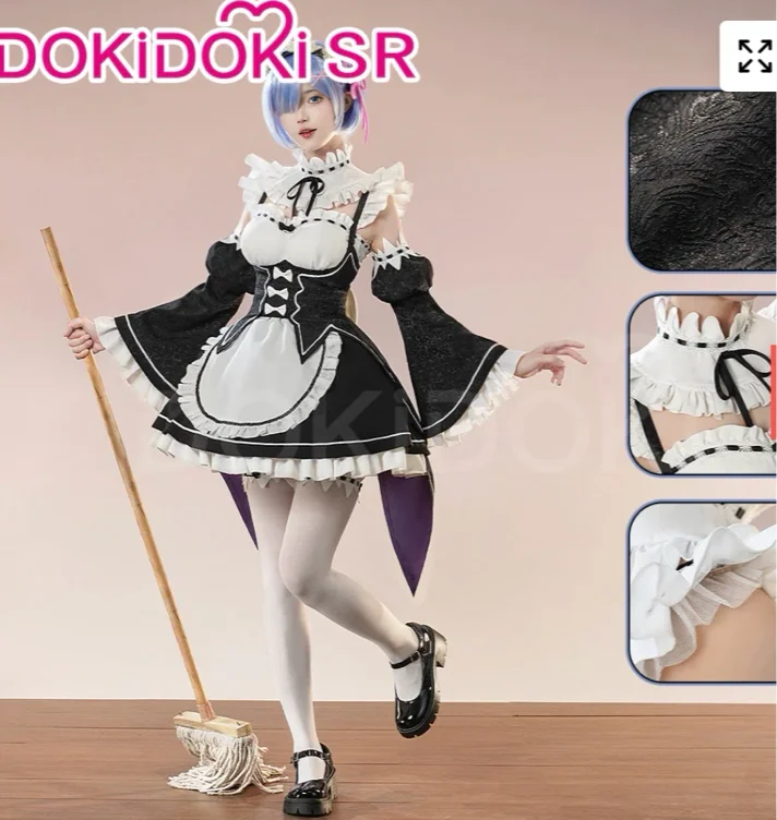 Rem cosplay Dokidoki SR