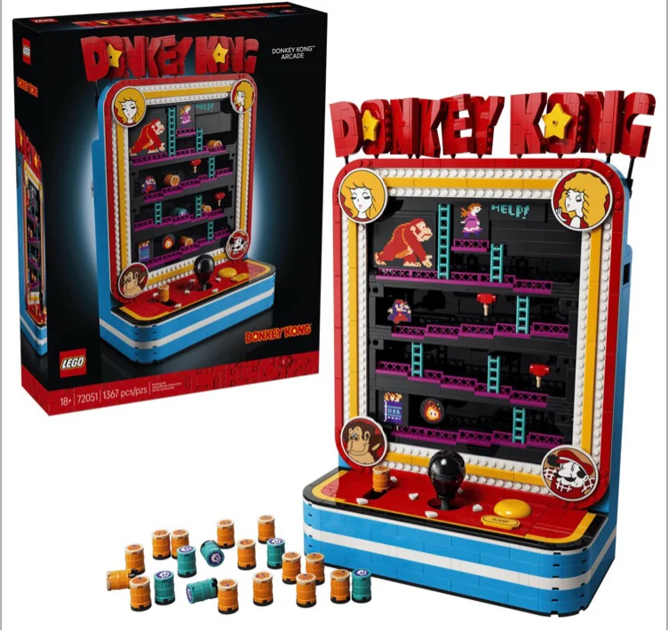 Donkey Kong Arcade Lego Set