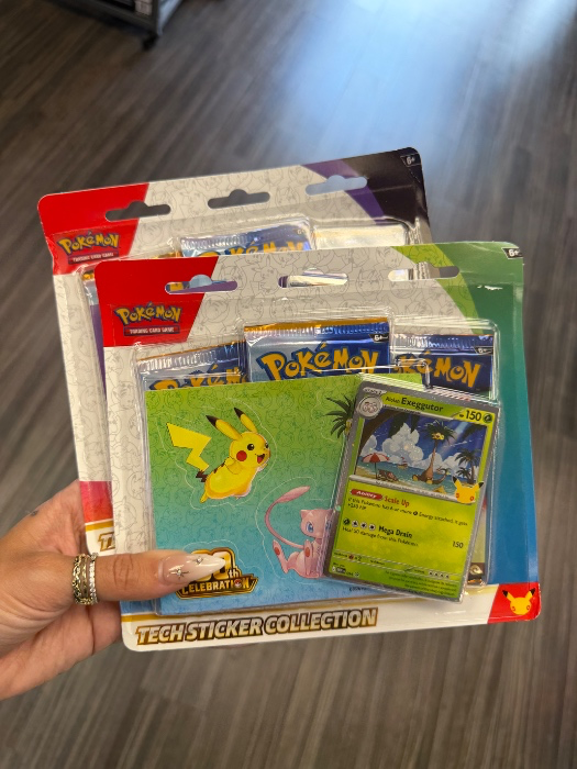 Pokemon 30th Celebration Anniversary Tech Sticker Collection 