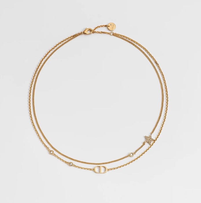 Petit CD Double Necklace