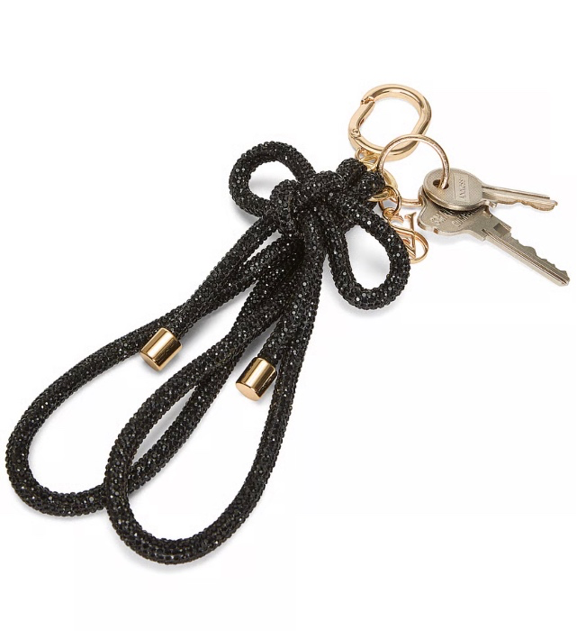 Knotted Shine Wristlet Strap Keychain