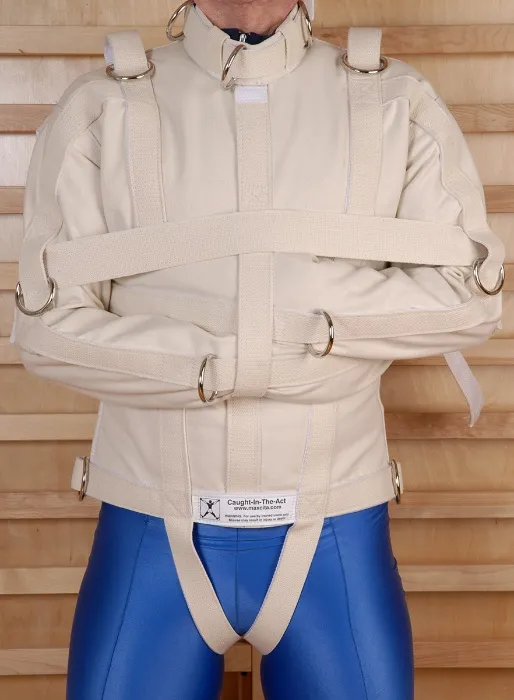 Caught-In-The-Act Cotton Straitjacket - Psycho - SJ3