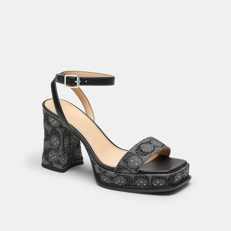 Crystal heels