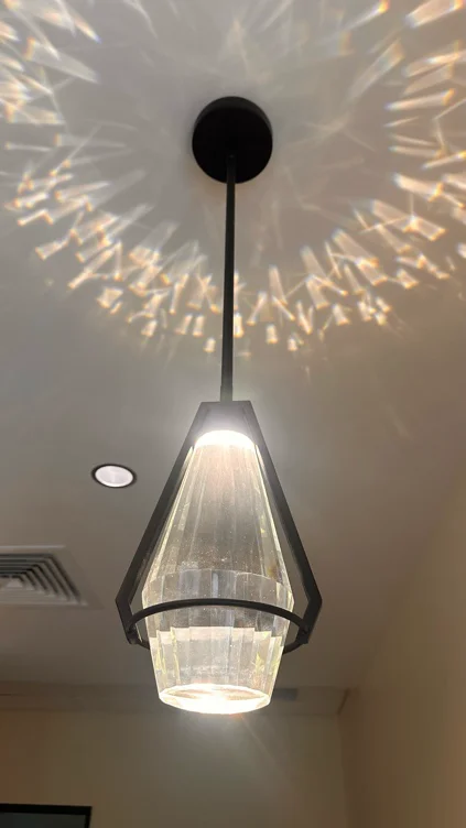 Black Luca LED Mini Pendant