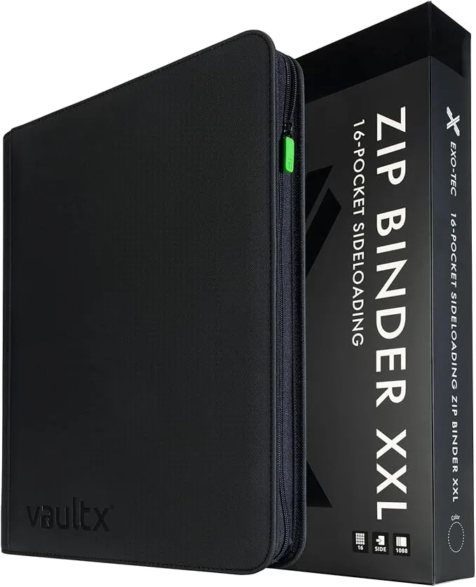 VaultX 16 Pocket Binder Book