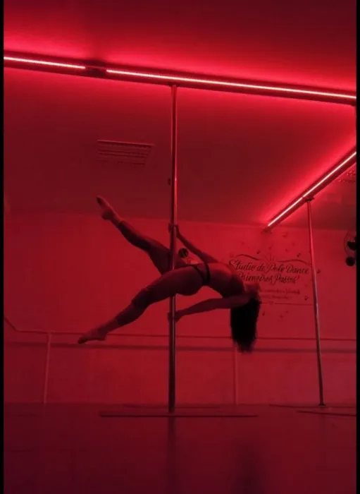 At home Pole dancing pole