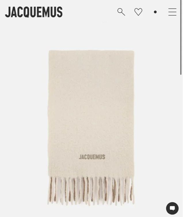 Jacquemus Moisson scarf