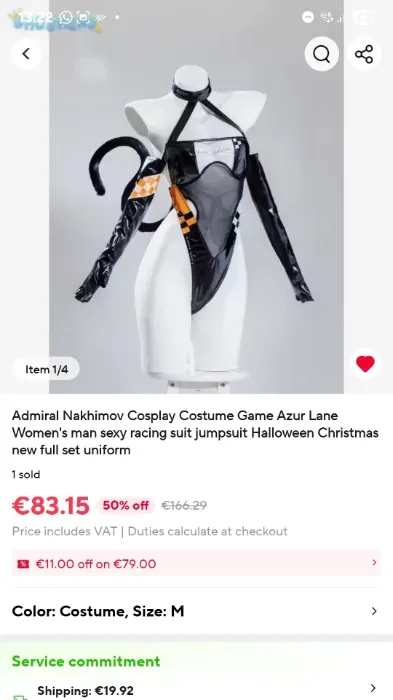 Race Queen Nakhimov (includes shipping)