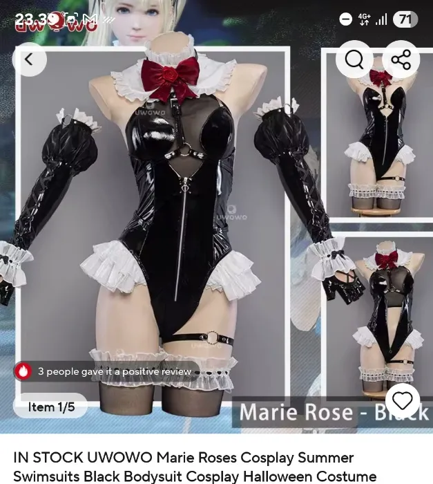 Marie Rose cosplay