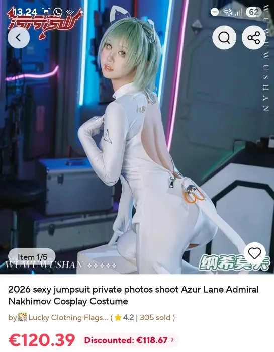 Admiral Nakhimov cosplay