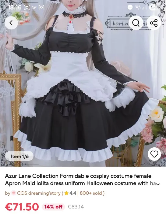 Formidable dress