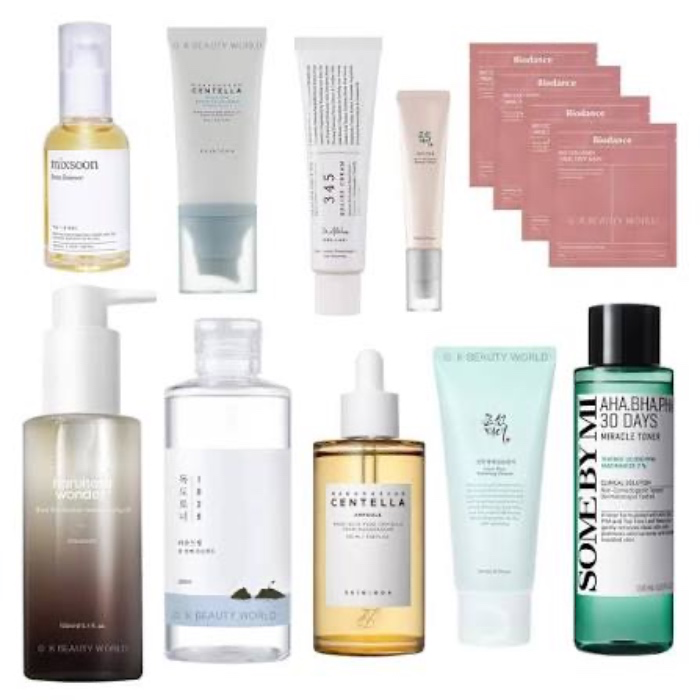 Skincare haul in Korea 