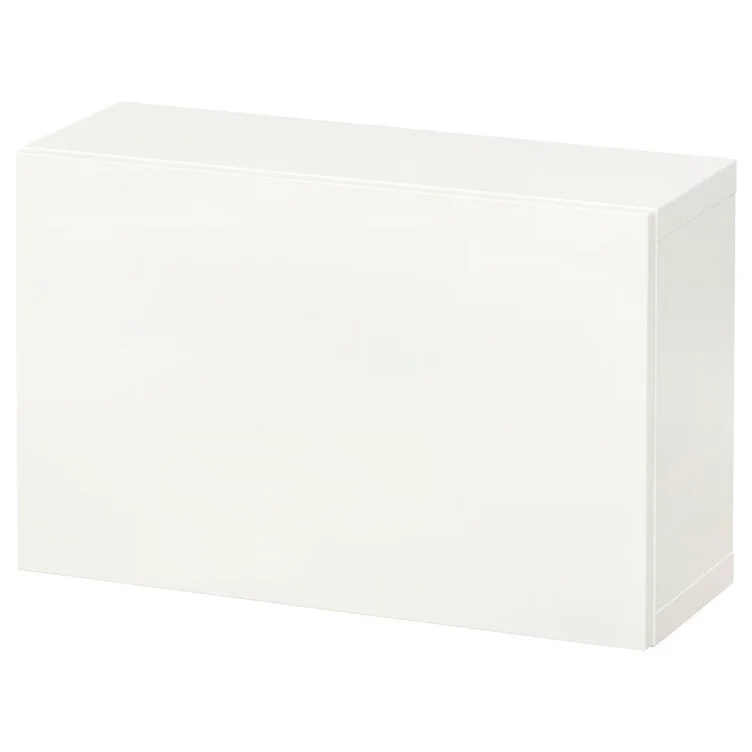 3 x BESTÅ Schrankkombination für Wandmontage - weiß/Lappviken weiß 60x22x38 cm