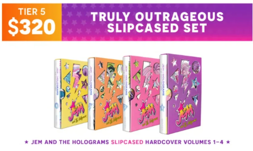 SHel 🩷 Jem and the Holograms - Truly Outrageous Slipcased Set!