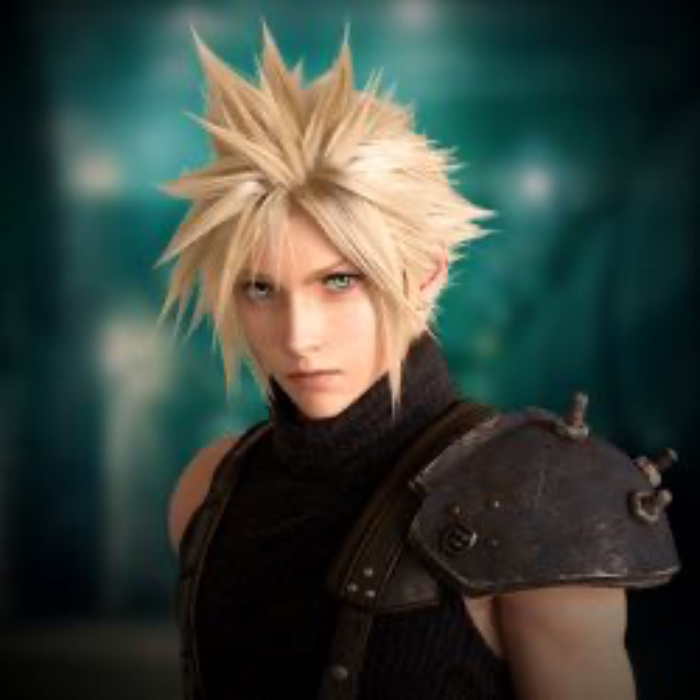 Seggsy Cloud Strife cosplay (genderbent)