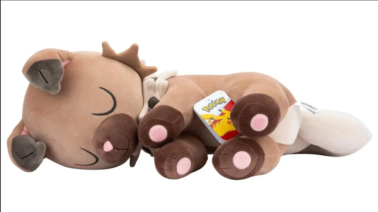 Pokémon Kuscheltier Schlafendes Wuffels 45 cm