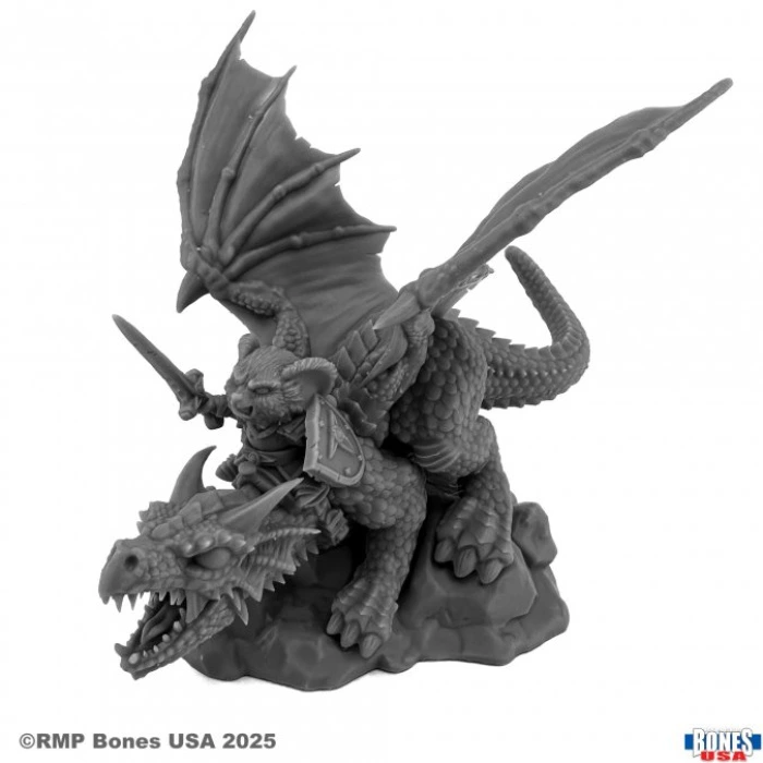Knight of the Flame Wyrm on Dragon