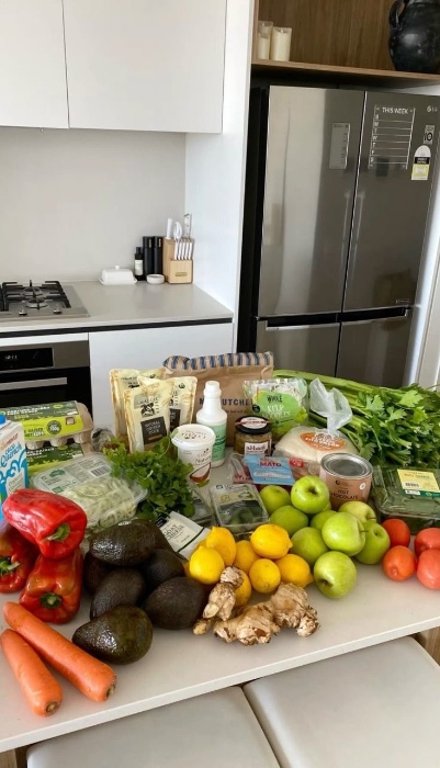 groceries on you! 