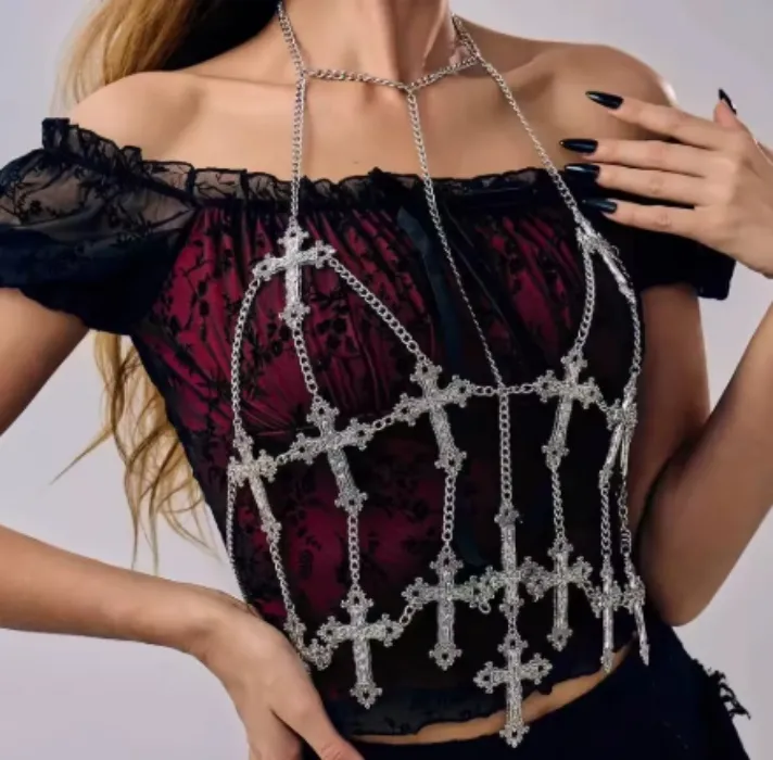 Bralette HollowOut Body Chain 