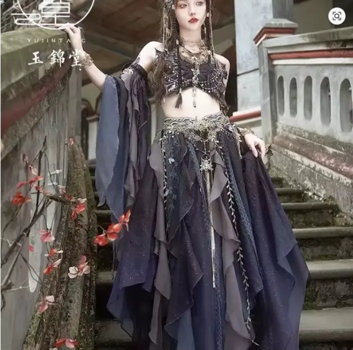 Butterfly Dress Hanfu Elf Style 