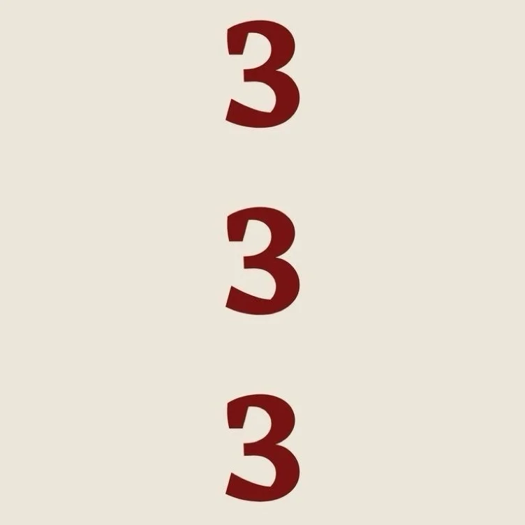 ˚₊‧ 333 ‧₊˚