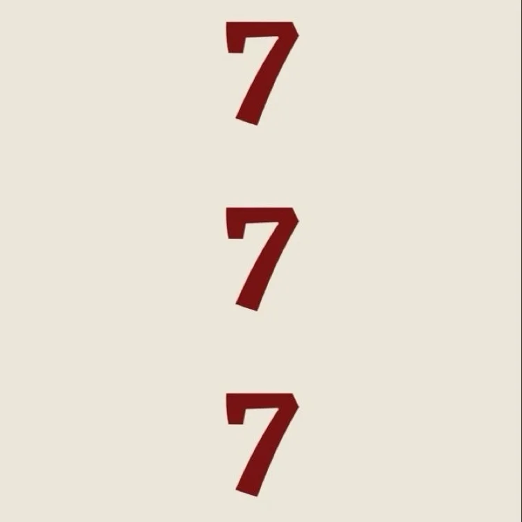 ˚₊‧ 777 ‧₊˚
