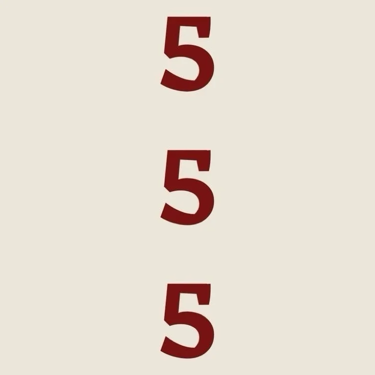 ˚₊‧ 555 ‧₊˚
