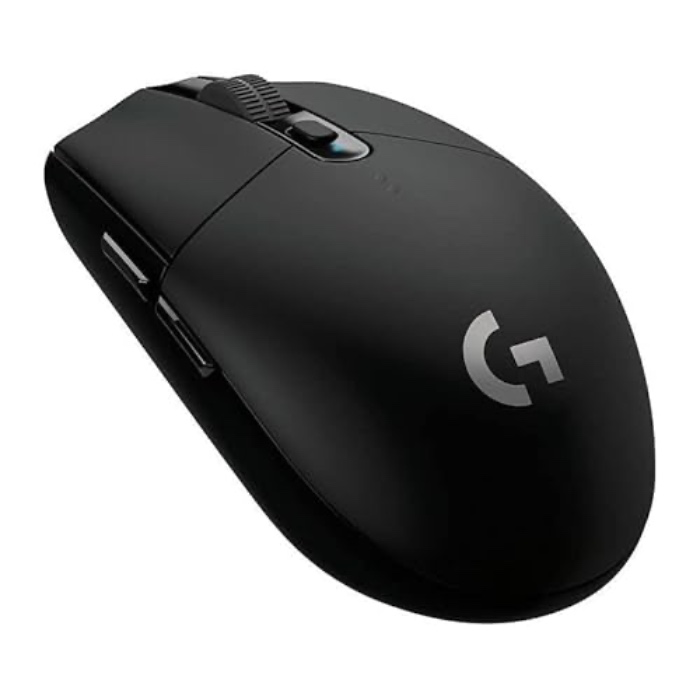 Logitech G305 LIGHTSPEED Wireless Gaming Mouse, HERO 12K Sensor, 12,000 DPI, Lightweight, 6 Programmable Buttons, 250h Battery Life, On-Board Memory, PC/Mac - Black - Black - G305 | 12K DPI | 99 gr - Mouse