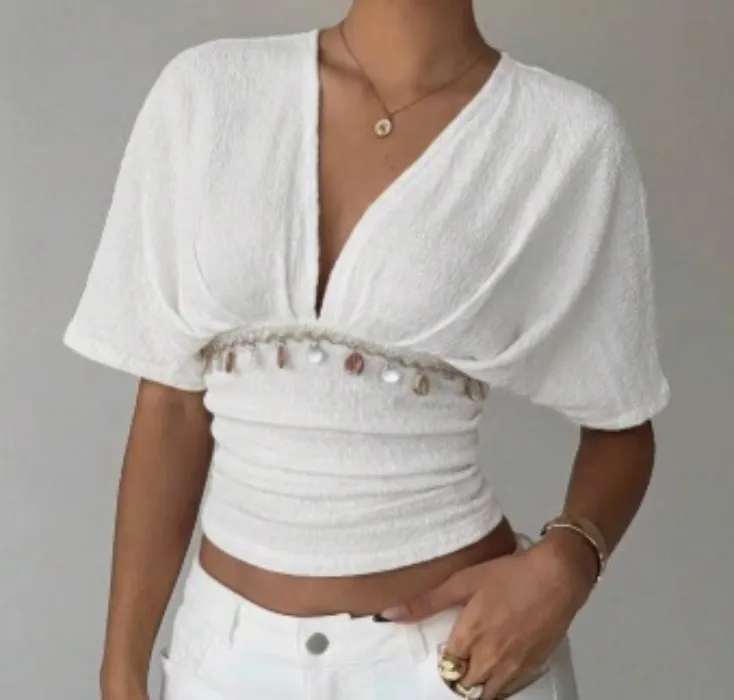 Shell Belt Top