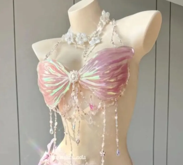 Pink Firefly Winged Dream Resin Top Costume Patent-protected - Etsy France