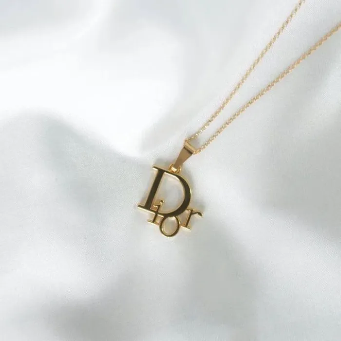 DIOR GOLD NECKLACE