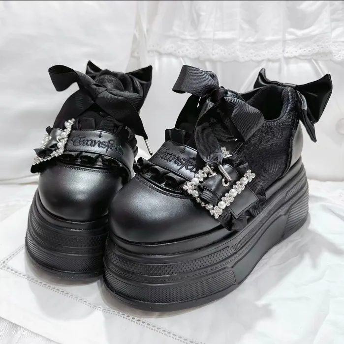 Jeweled Shoes BLACK