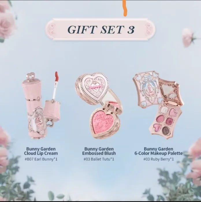 Flower knows - pink gift set