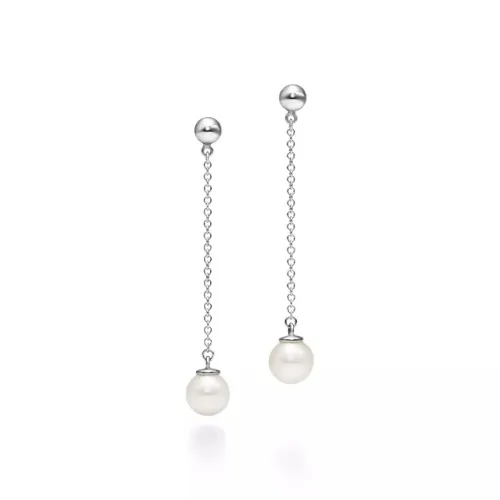 Ziegfeld Collection Pearl Drop Earrings