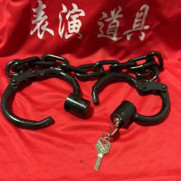 2 kg Handcrafted Black Iron Shackles