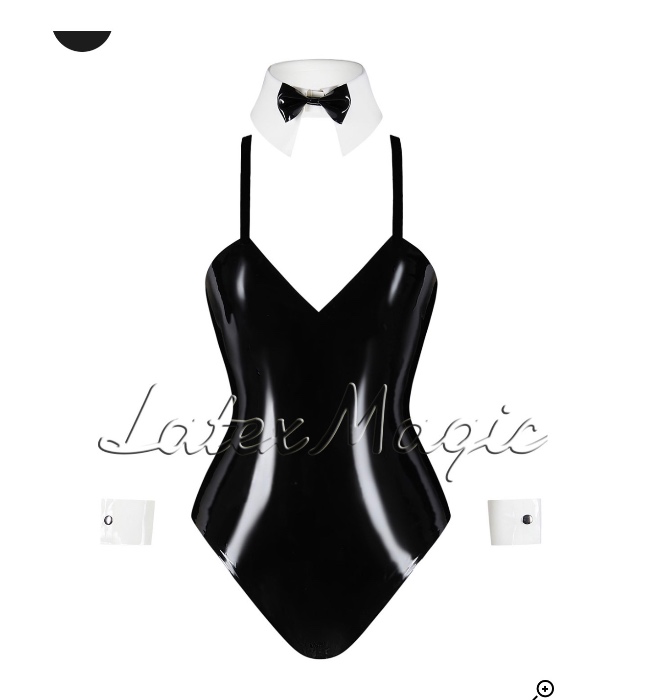 Bunny Girl Latex Bodysuit