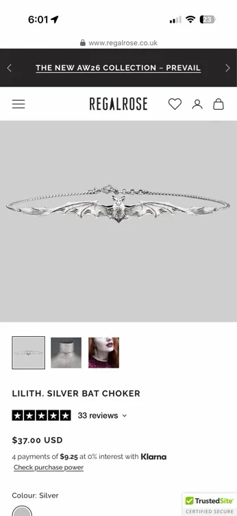 Bat choker 🦇 
