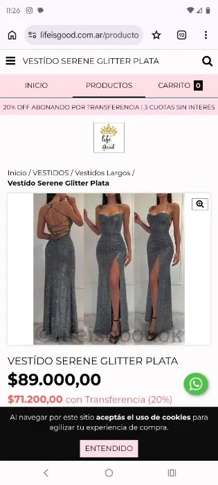 formal gown