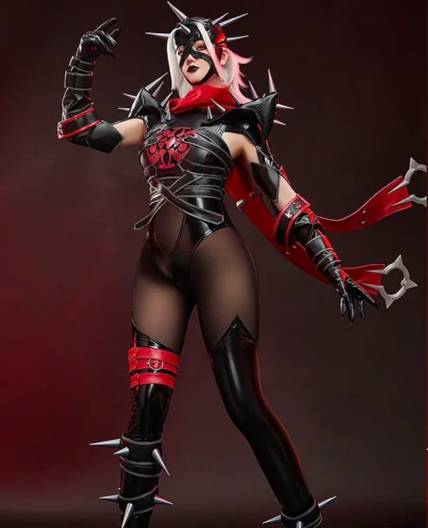 Rival Girl Sue Storm MALICE Skin Cosplay Costume 
