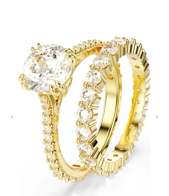 Swarovski ring (set) 