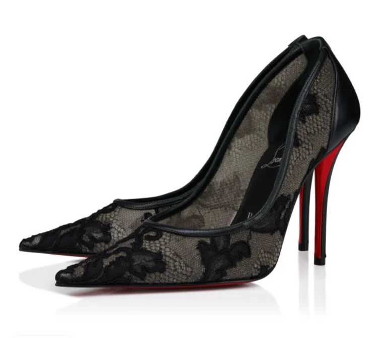 Louboutin Miss Z Mesh 100 mm