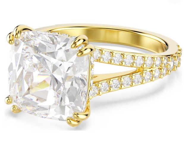 Swarovski cocktail ring size 52