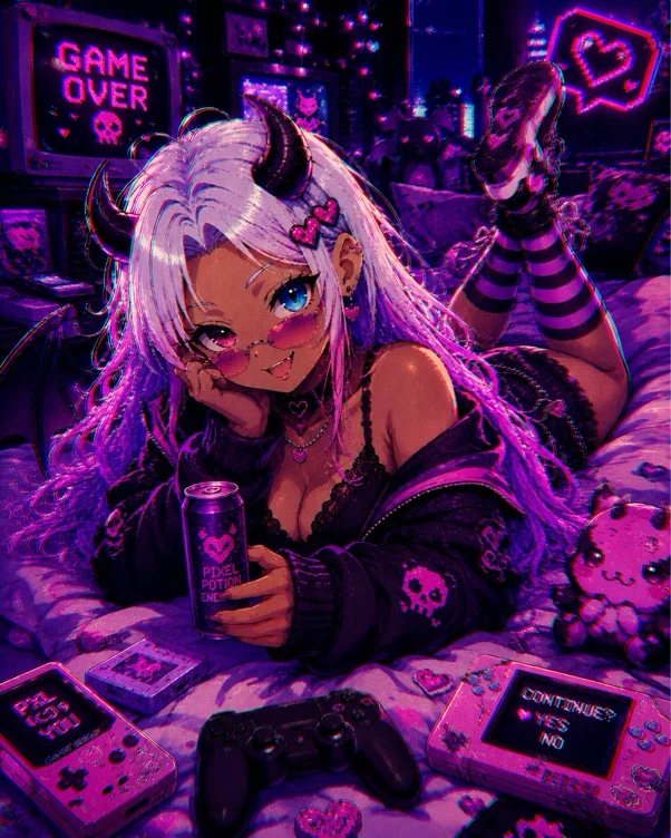 Gift your favorite succubus a new Game 😋