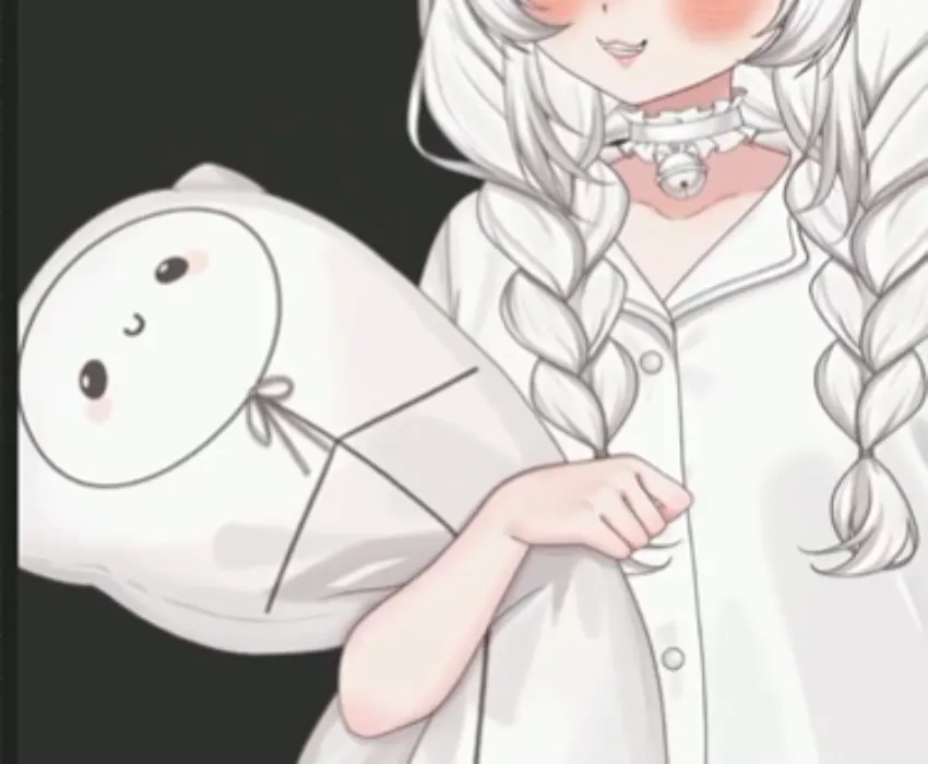 Model with BodyPillow