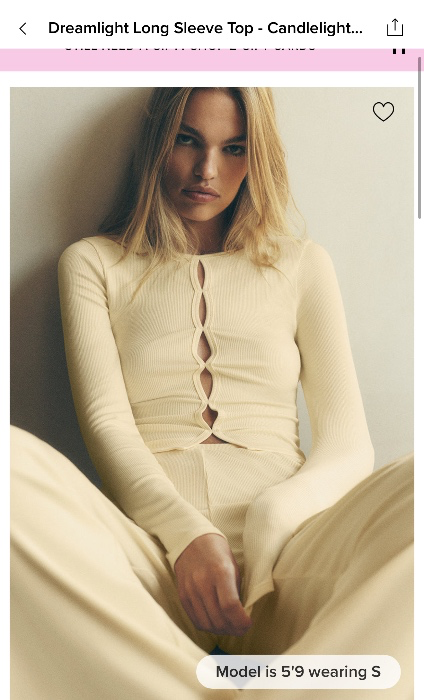 Alo Dreamlight Pant Yellow