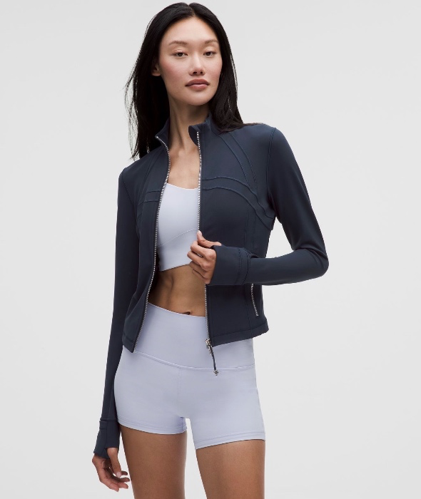 Lululemon Define Jacket size 6, Navy